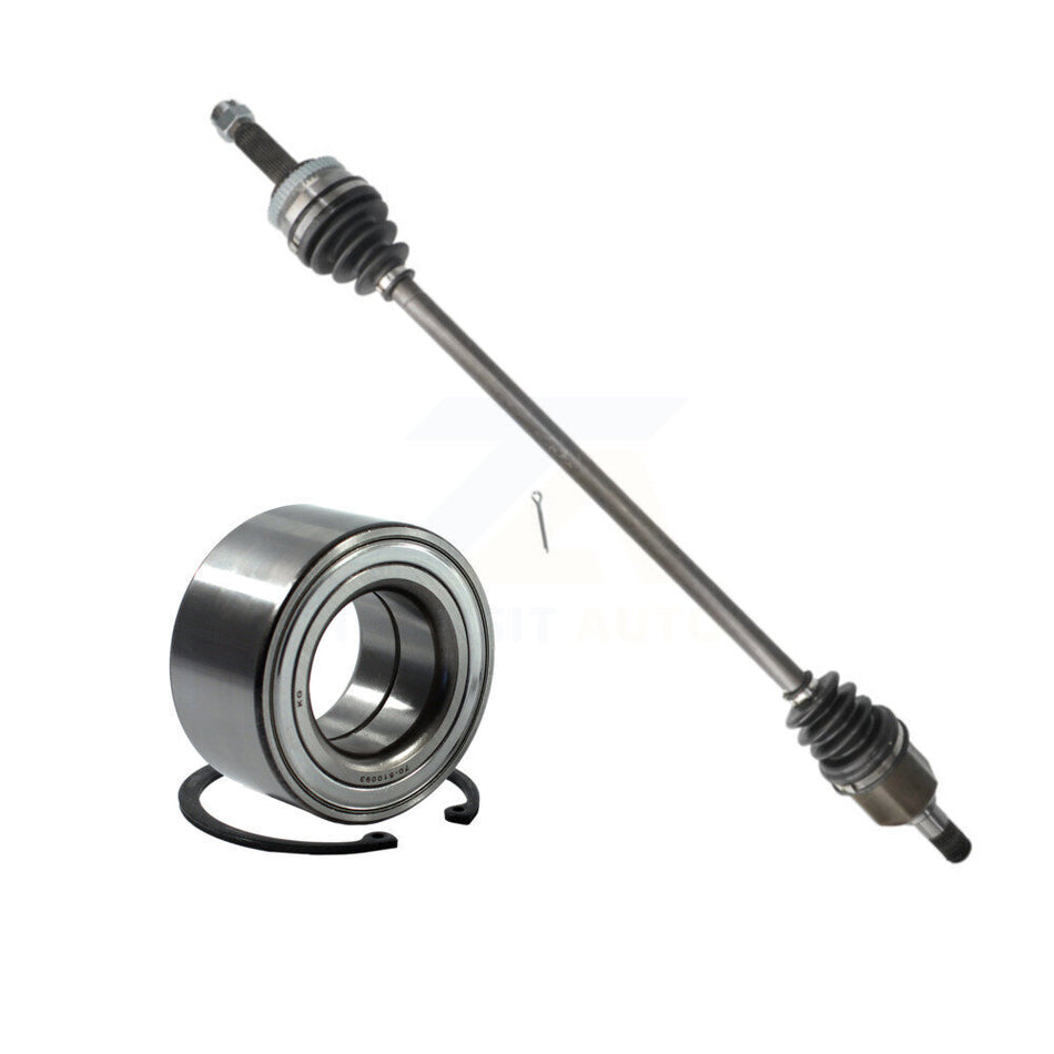 Front Right CV Axle Drive Shaft Assembly And Bearing Kit For Hyundai Elantra Kia Forte KN7-100620