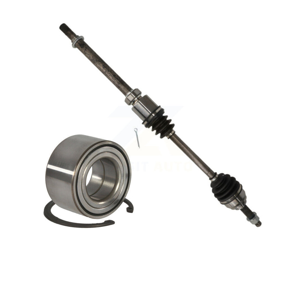 Front Right CV Axle And Bearing Kit For Nissan Versa 1.8L with Automatic CVT transmission KN7-100626