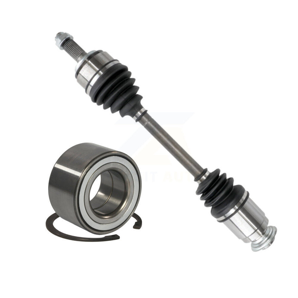 Front Right CV Axle Drive Shaft Complete Assembly And Wheel Bearing Kit For Honda Fit KN7-100641