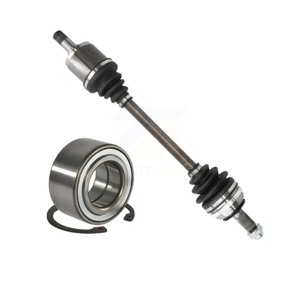 Front Right CV Axle Drive Shaft Assembly And Wheel Bearing Kit For Honda Civic Acura EL KN7-100660