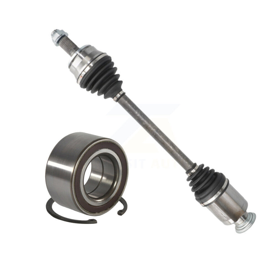 Front Right CV Axle Drive Shaft And Wheel Bearing Kit For Honda Pilot Acura MDX Passport KN7-100665