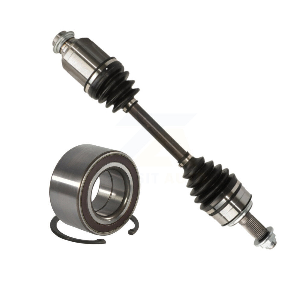 Front Right CV Axle Drive Shaft Complete Assembly And Wheel Bearing Kit For Honda CR-V KN7-100678