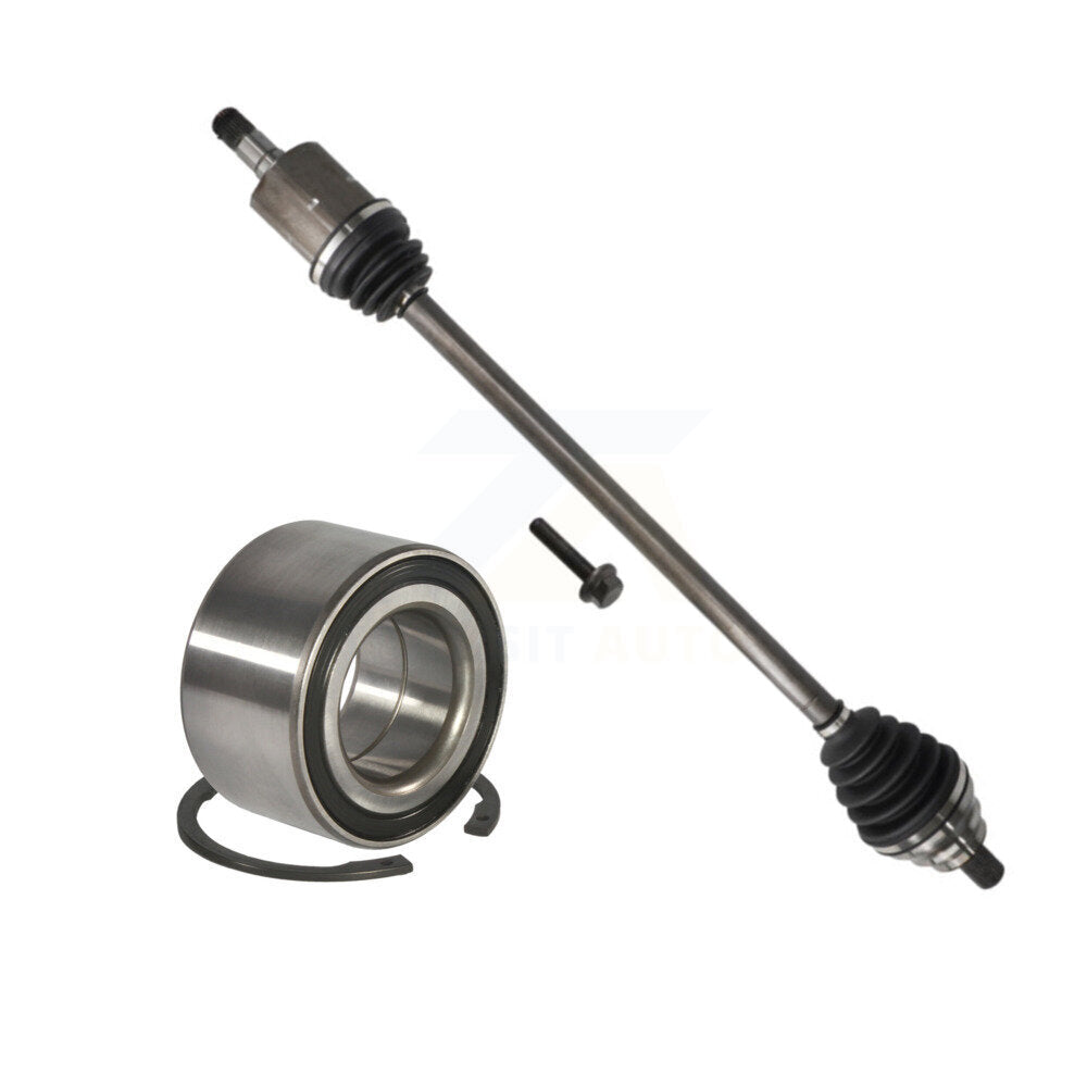 Front Right CV Axle And Bearing Kit For 2005 Volkswagen Jetta model VIN K (8th digit) KN7-100683