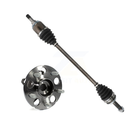 Rear Left CV Axle Drive Shaft And Hub Bearing Assembly Kit For 2013-2016 Honda CR-V AWD KN7-100688