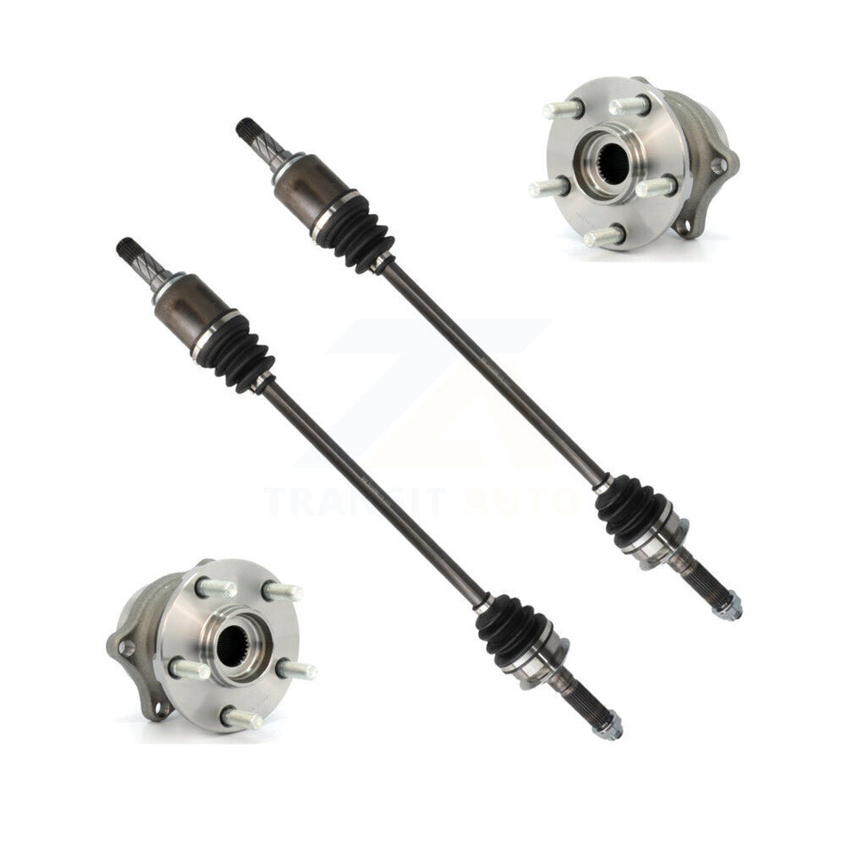 Rear CV Axle Drive Shaft And Wheel Hub Bearing Assembly Kit For Subaru Crosstrek Legacy KN7-100714