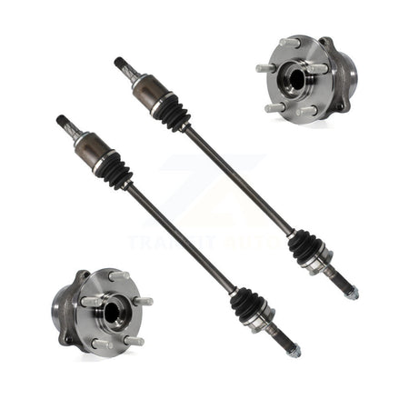 Rear CV Axle Drive Shaft And Complete Wheel Hub Bearing Assembly Kit For Subaru Crosstrek KN7-100715