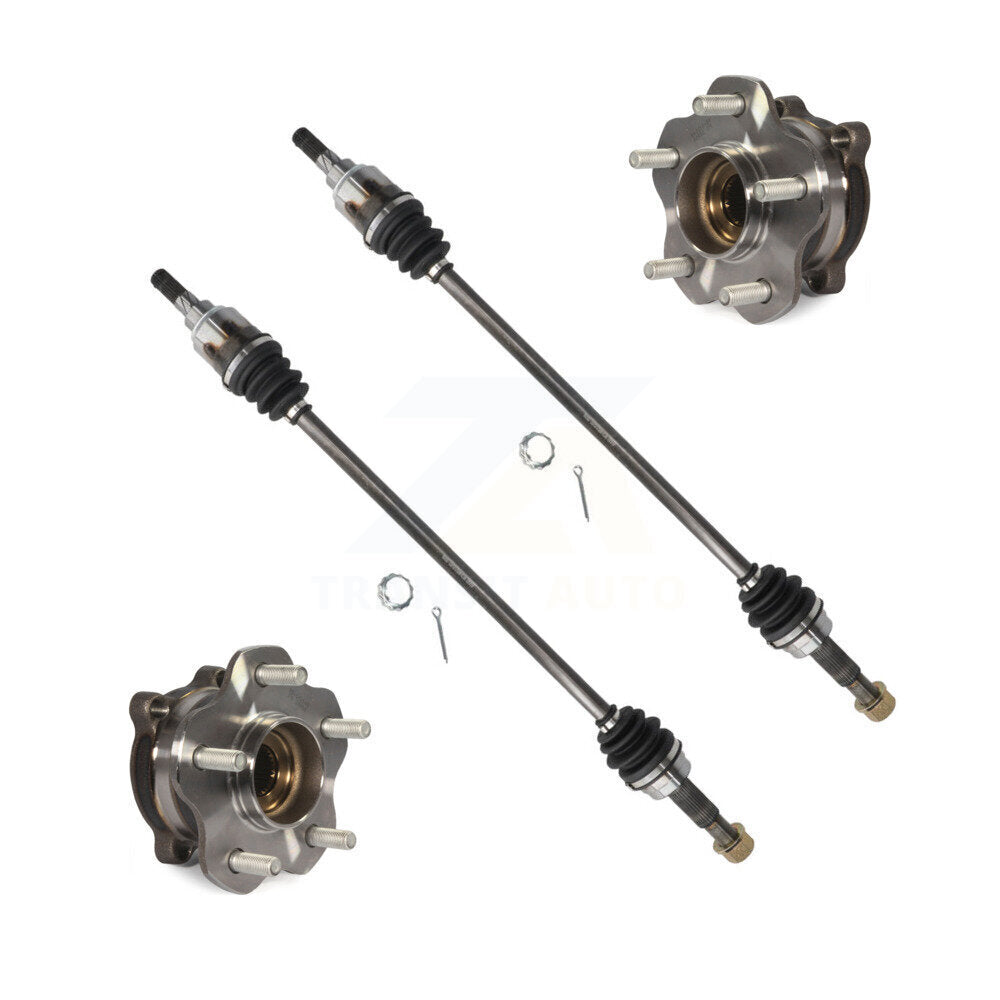 Rear CV Axle Drive Shaft And Hub Bearing Kit For Nissan Pathfinder INFINITI QX60 JX35 KN7-100721