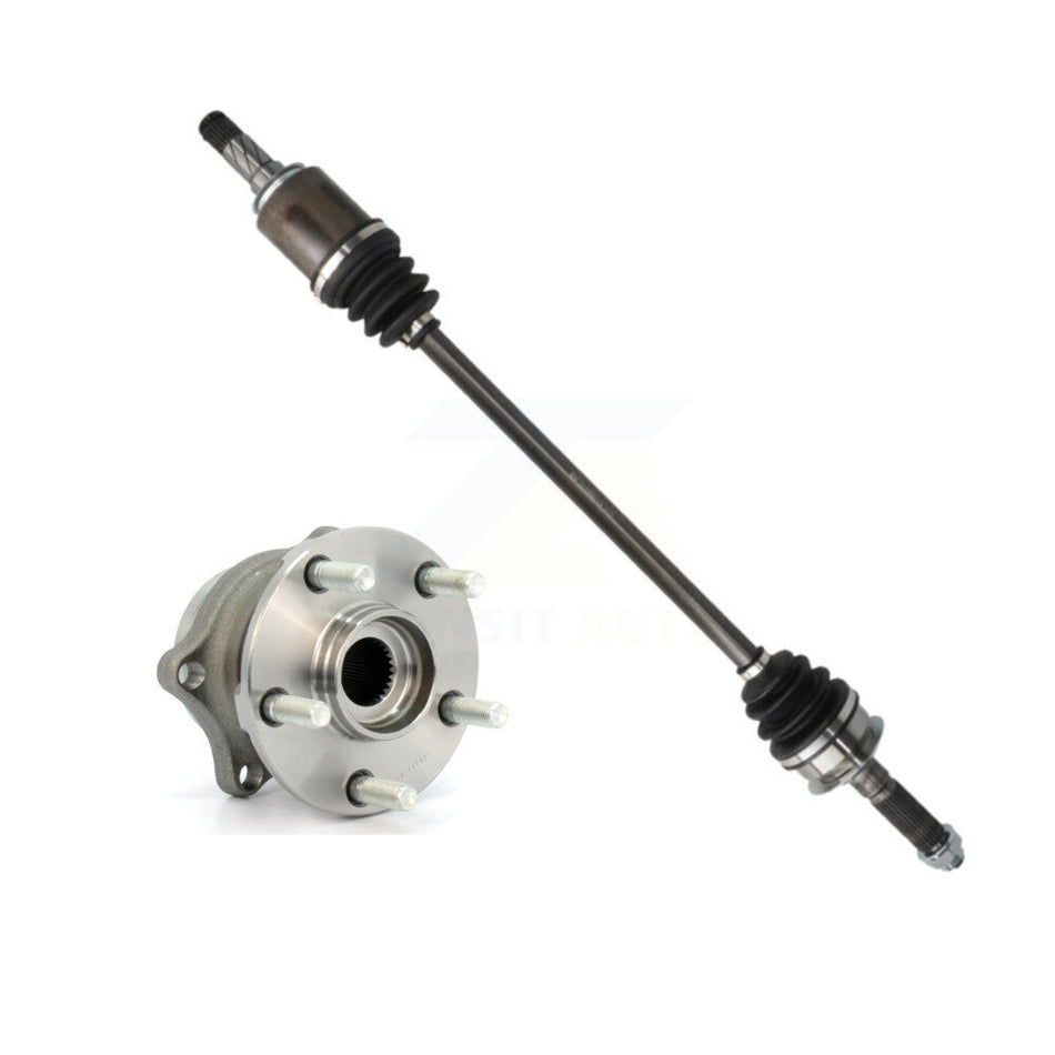 Rear Right CV Axle Drive Shaft And Hub Bearing Assembly Kit For Subaru Crosstrek Legacy KN7-100737