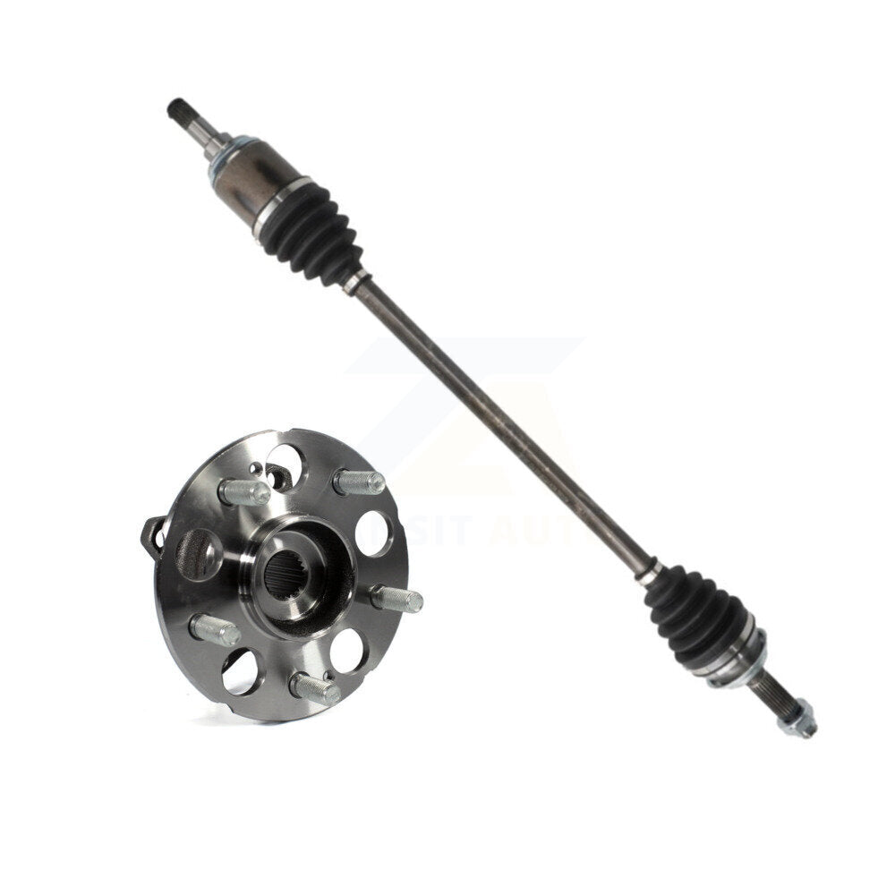 Rear Right CV Axle Drive Shaft And Hub Bearing Assembly Kit For 2013-2016 Honda CR-V AWD KN7-100738