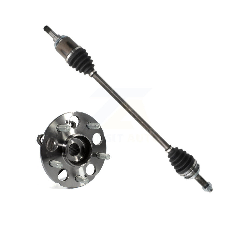 Rear Right CV Axle Drive Shaft And Hub Bearing Assembly Kit For 2013-2016 Honda CR-V AWD KN7-100738