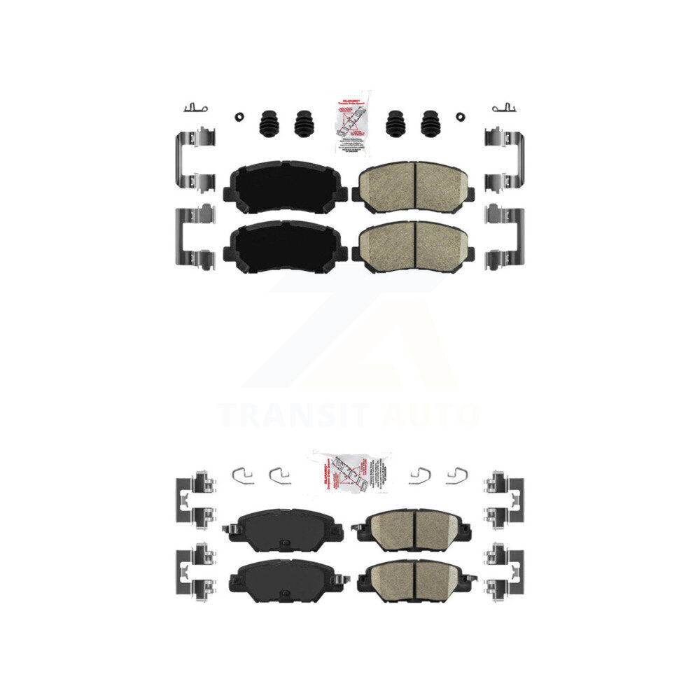 Front Rear Ceramic Disc Brake Pads Kit For Mazda CX-5 KNF-101044
