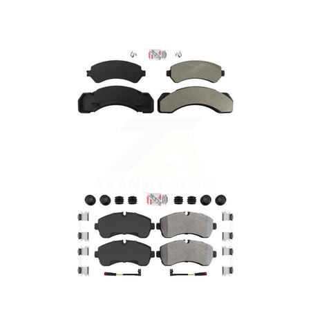 Front Rear Semi-Metallic Disc Brake Pads Kit For Workhorse W42 P32 52mm Caliper Piston KNF-101757