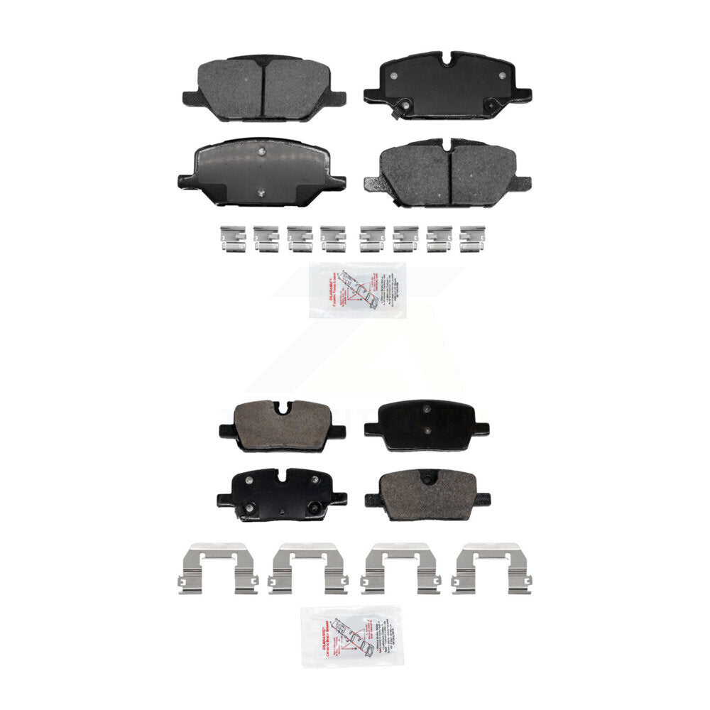 Front Rear Ceramic Disc Brake Pads Kit For Cadillac CT4 KNF-101991