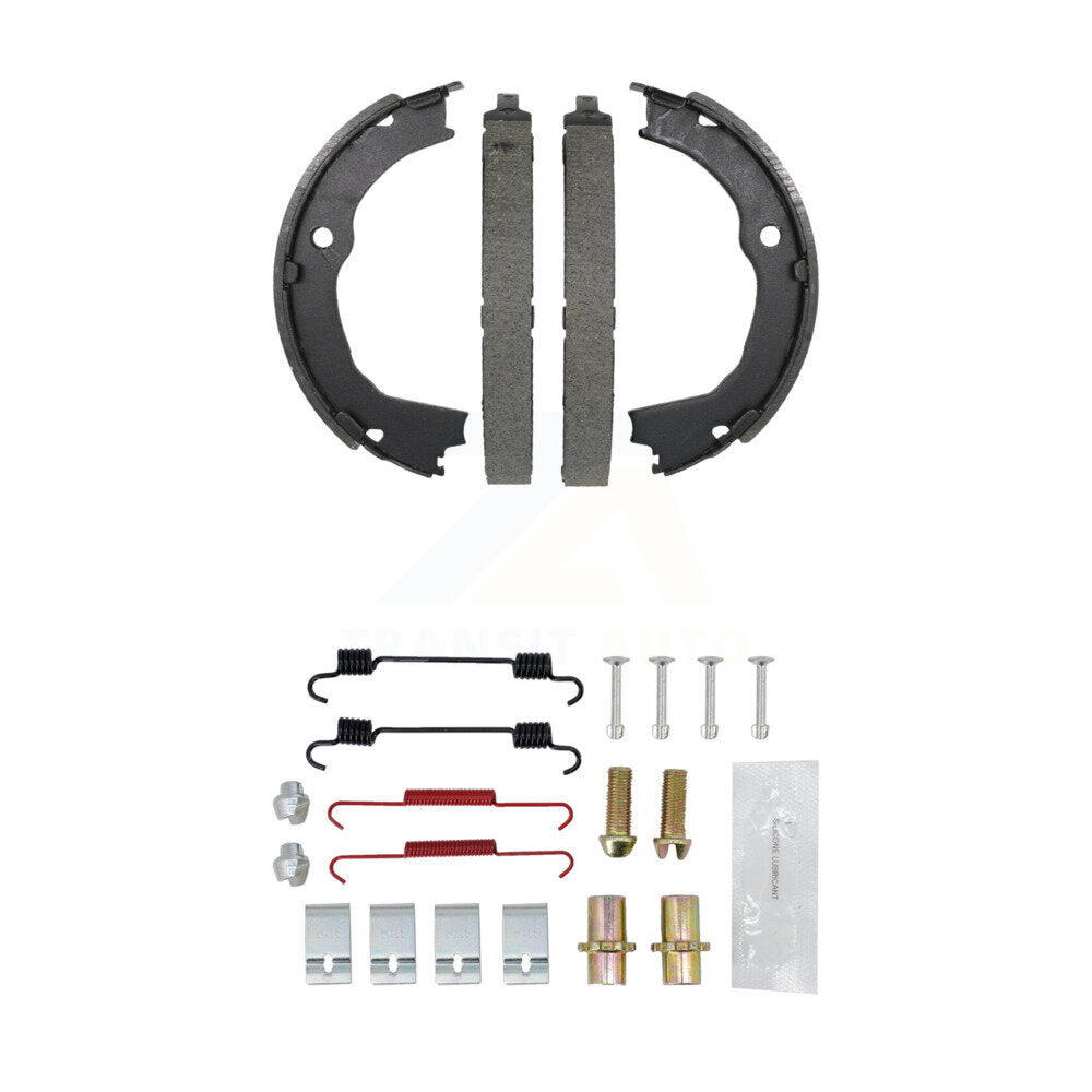 Rear Parking Brake Shoes With Hardware Kit For 2010-2016 Cadillac SRX KNH-100030