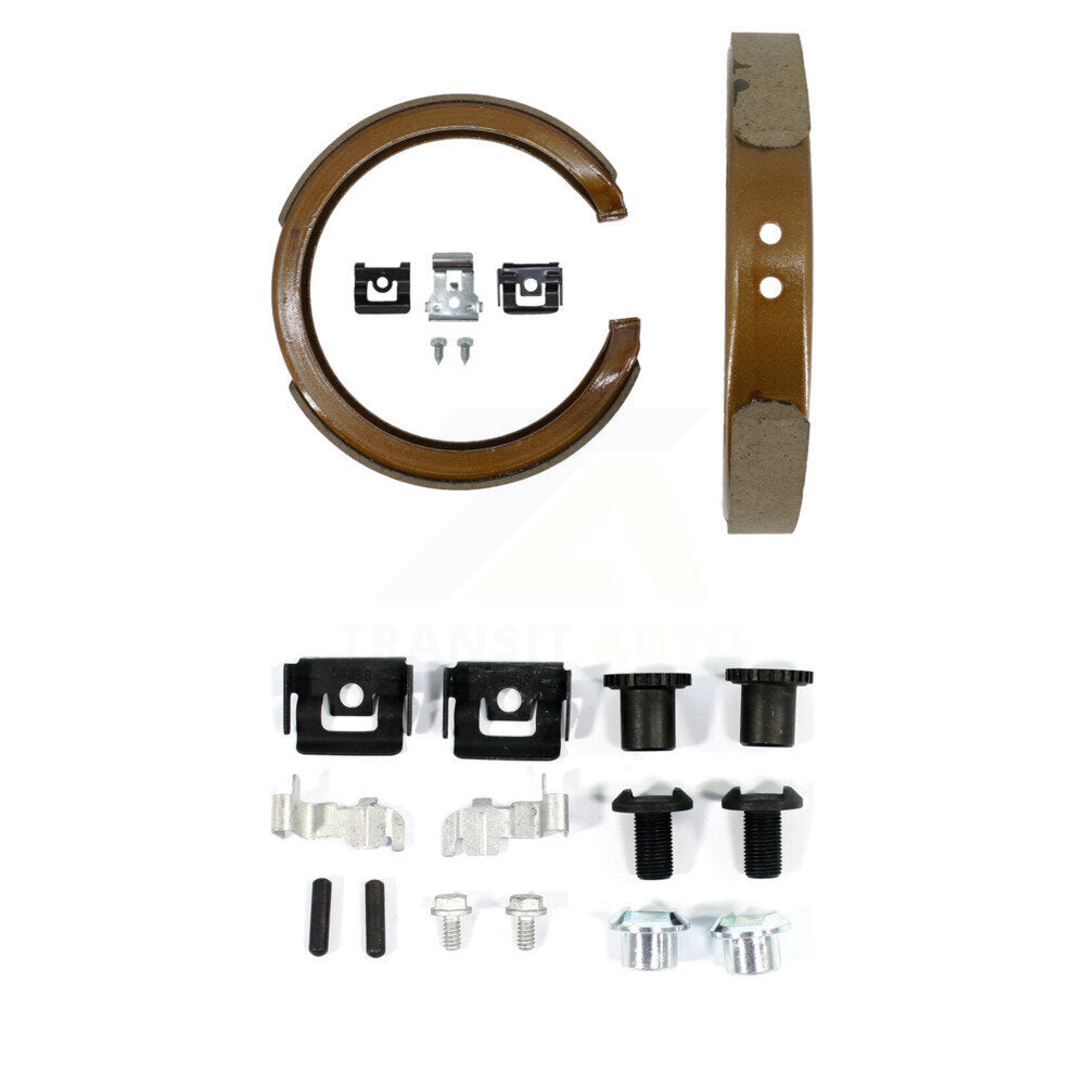 Rear Parking Brake Shoe & Hardware Kit For Chevrolet GMC Blazer S10 Jimmy Sonoma Cadillac KNH-100036