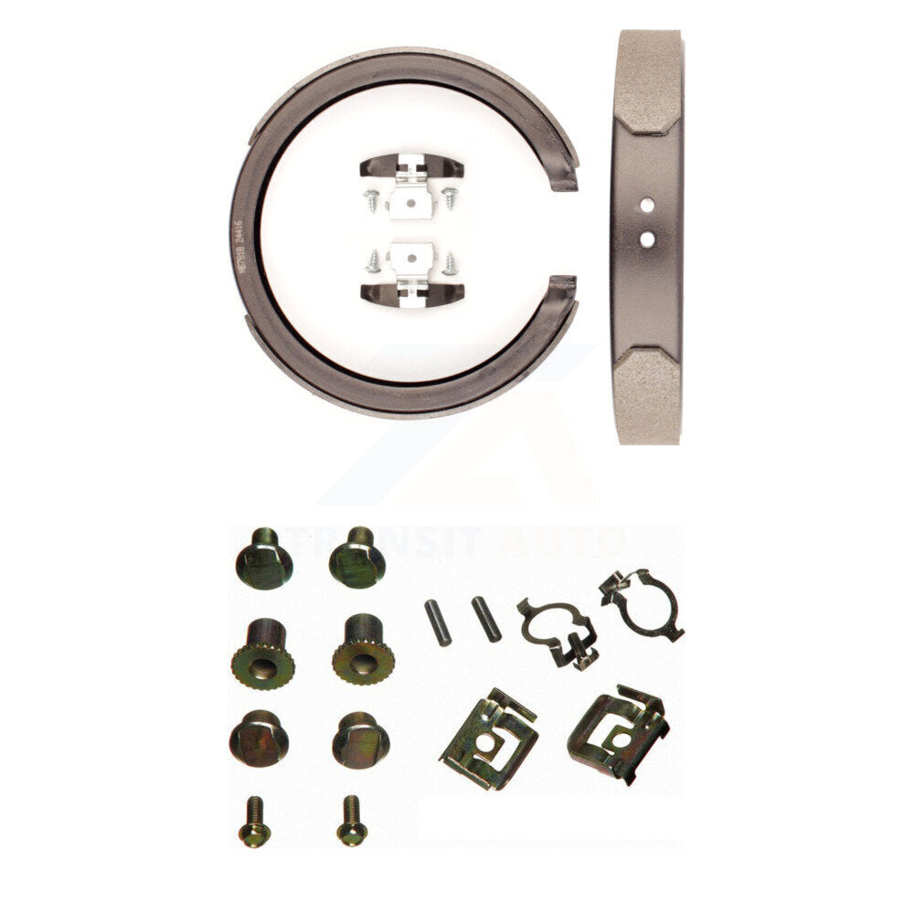 Rear Parking Brake Shoes Hardware Kit For Chevrolet GMC Silverado 1500 Sierra 2500 HD DTS KNH-100064