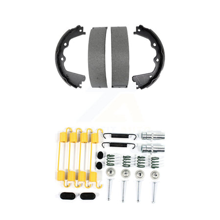 Rear Parking Brake Shoe With Hardware Kit For GMC Sierra 2500 HD Chevrolet Silverado 3500 KNH-100078