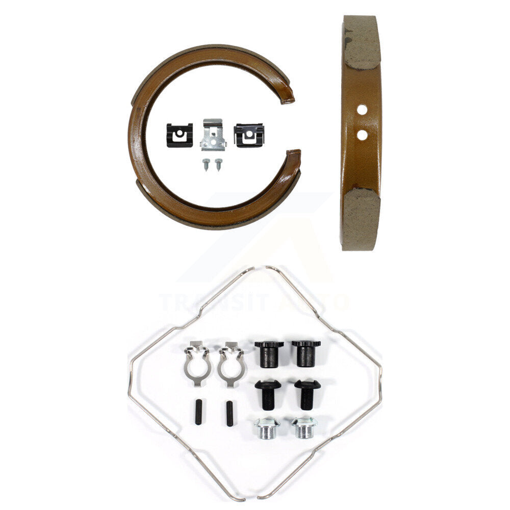Rear Parking Brake Shoe & Hardware Kit For Buick Rendezvous Pontiac Montana Chevrolet SRX KNH-100088