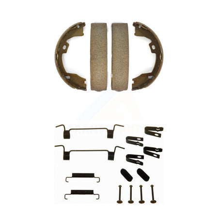 Rear Parking Brake Shoes With Hardware Kit For 2011-2012 Ford F-350 Super Duty F-250 KNH-100100