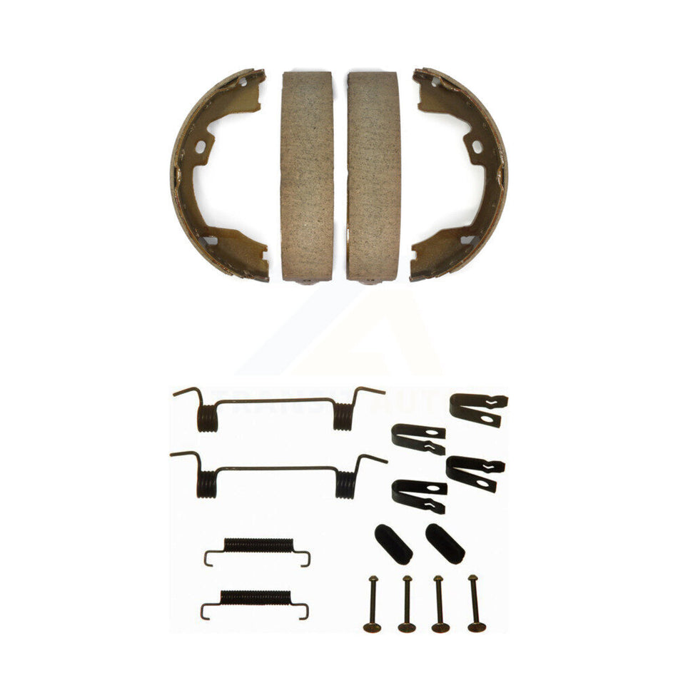 Rear Parking Brake Shoes With Hardware Kit For 2011-2012 Ford F-350 Super Duty F-250 KNH-100100