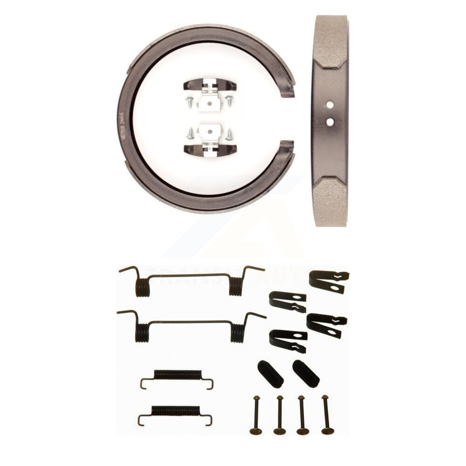 Rear Parking Brake Shoes Hardware Kit For 00-01 GMC Yukon XL 1500 With Two Wheel Steering KNH-100102