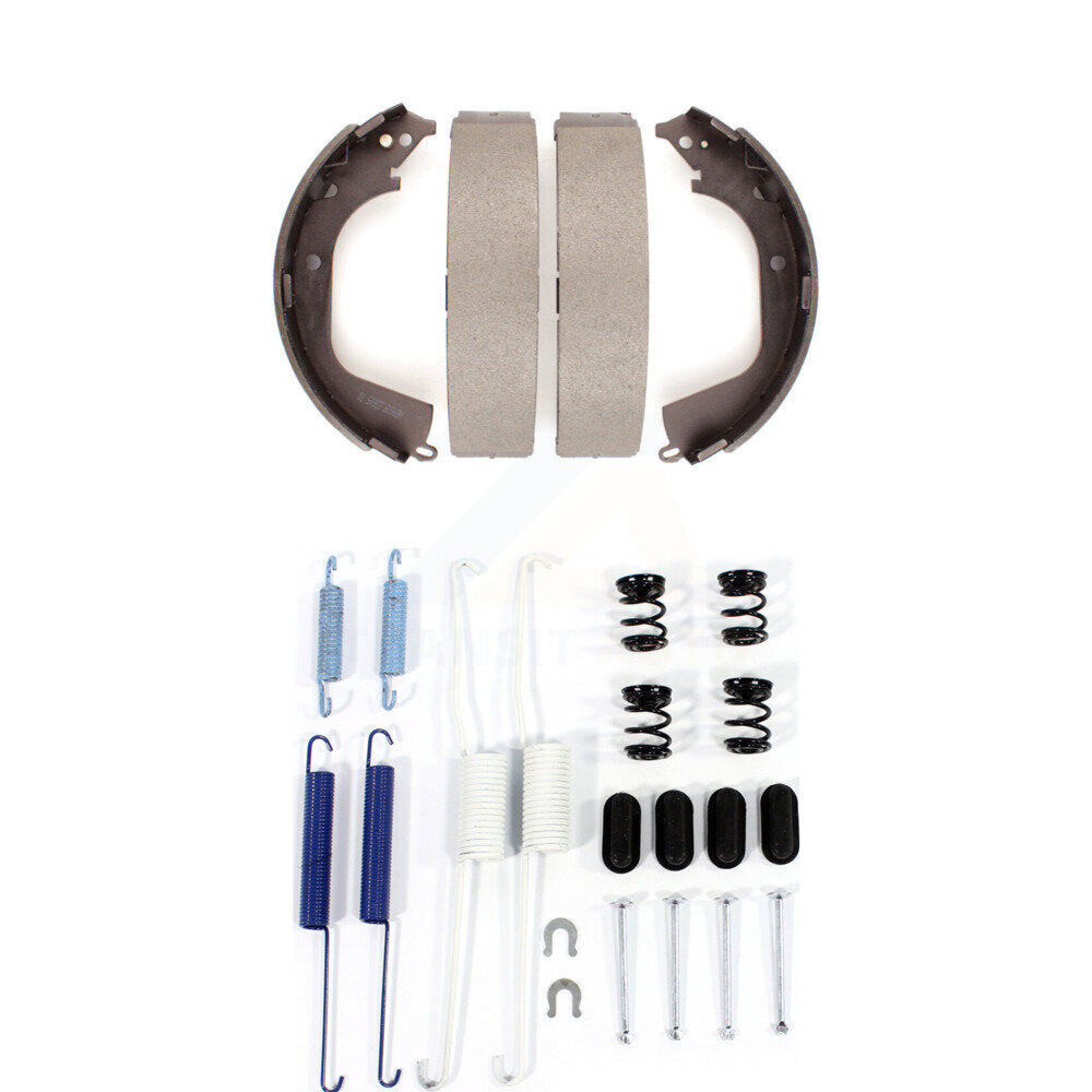 Rear Drum Brake Shoes With Hardware Kit For 2010-2013 GMC Sierra 1500 Chevrolet Silverado KNH-100186