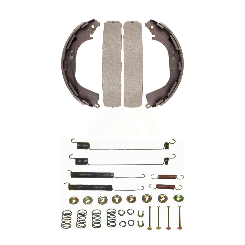 Rear Drum Brake Shoes Hardware Kit For Nissan Pathfinder Xterra Frontier INFINITI QX4 D21 KNH-100197