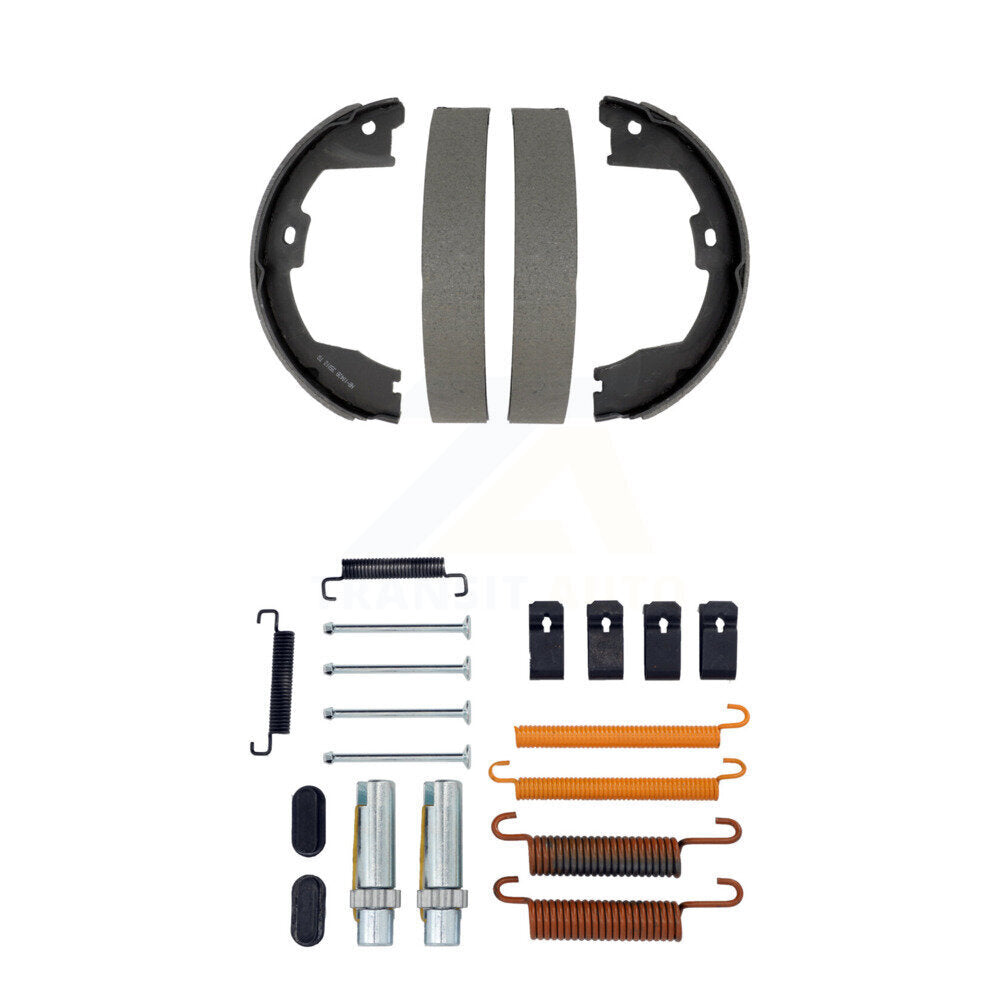 Rear Parking Brake Shoes Hardware Kit For 2013-2014 Ford F-450 Super Duty Crew Cab Pickup KNH-100222