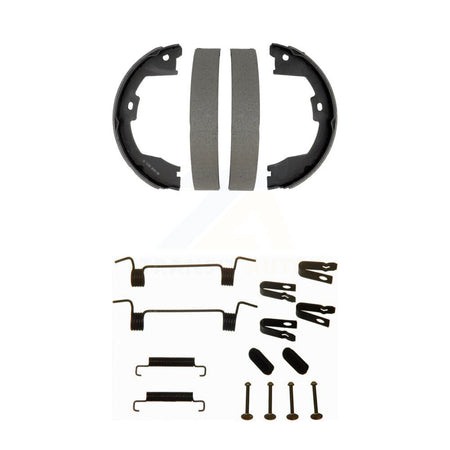 Rear Parking Brake Shoes With Hardware Kit For Ford F-350 Super Duty F-250 F-450 KNH-100224