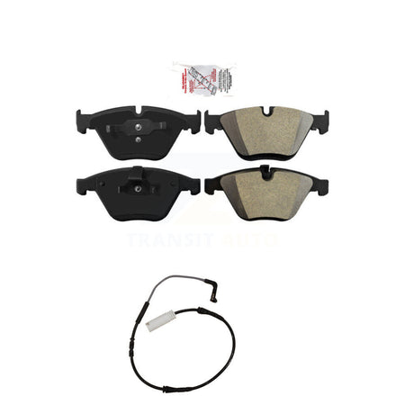 Front Ceramic Disc Brake Pads And Wear Sensors Kit For BMW 335i 323i 328i 335d KNW-100540
