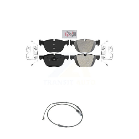 Front Ceramic Disc Brake Pads And Wear Sensors Kit For 2016-2018 BMW X4 M40i KNW-100543