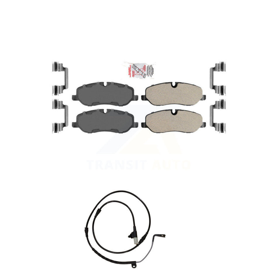 Front Ceramic Disc Brake Pads And Wear Sensors Kit For Land Rover Range Sport KNW-100621