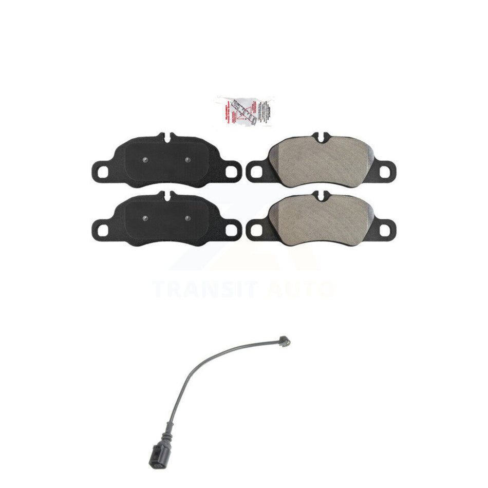 Front Ceramic Disc Brake Pads And Wear Sensors Kit For Porsche 911 KNW-100655