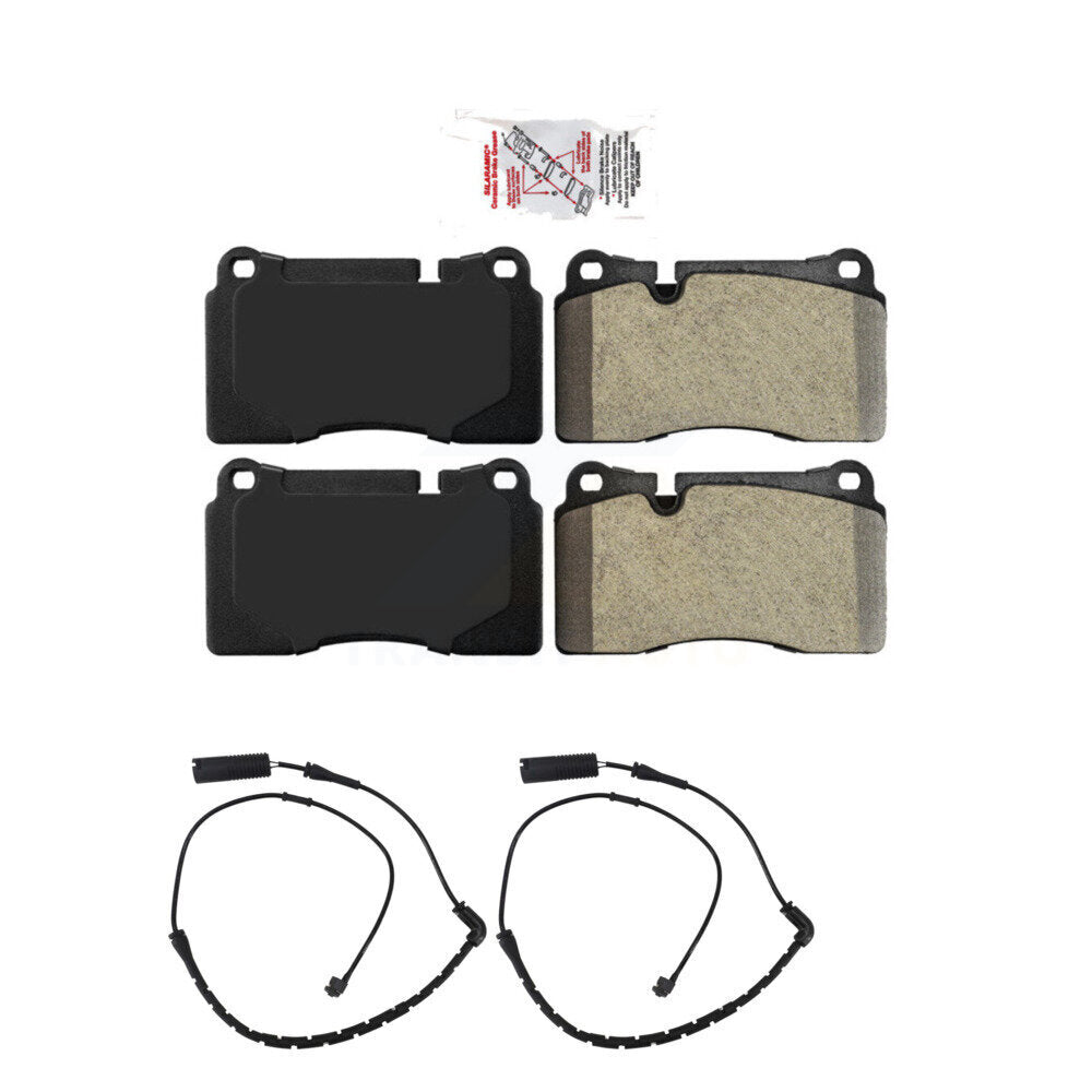 Front Ceramic Brake Pad Wear Sensor Kit For 06-09 Land Rover Range 4.2L with Supercharged KNW-100712