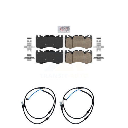 Front Ceramic Brake Pad Wear Sensor Kit For Land Rover Range Sport 5.0L with Supercharged KNW-100738