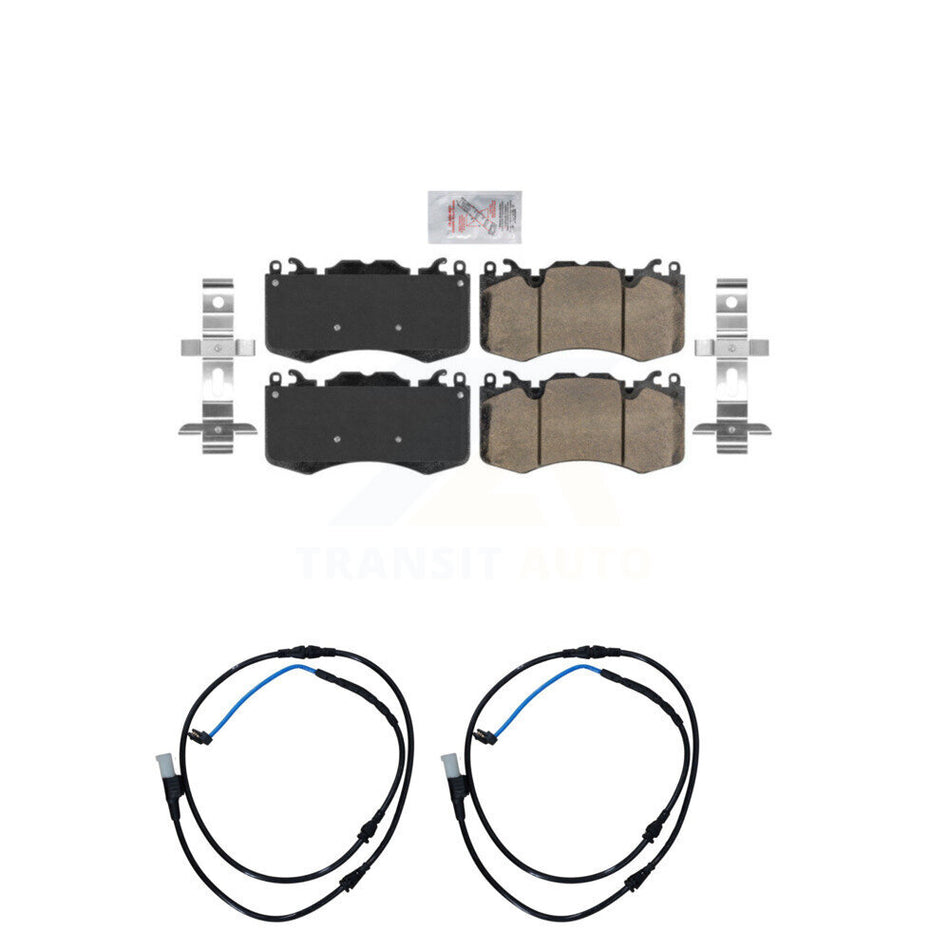 Front Ceramic Brake Pad Wear Sensor Kit For Land Rover Range Sport 5.0L with Supercharged KNW-100738