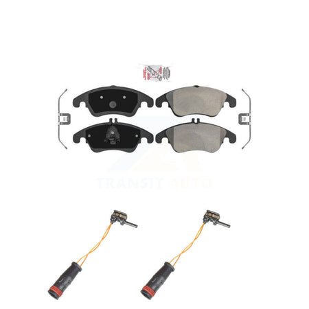 Front Ceramic Brake Pad & Wear Sensor Kit For Mercedes-Benz C300 E350 C350 E550 E250 E400 KNW-100798