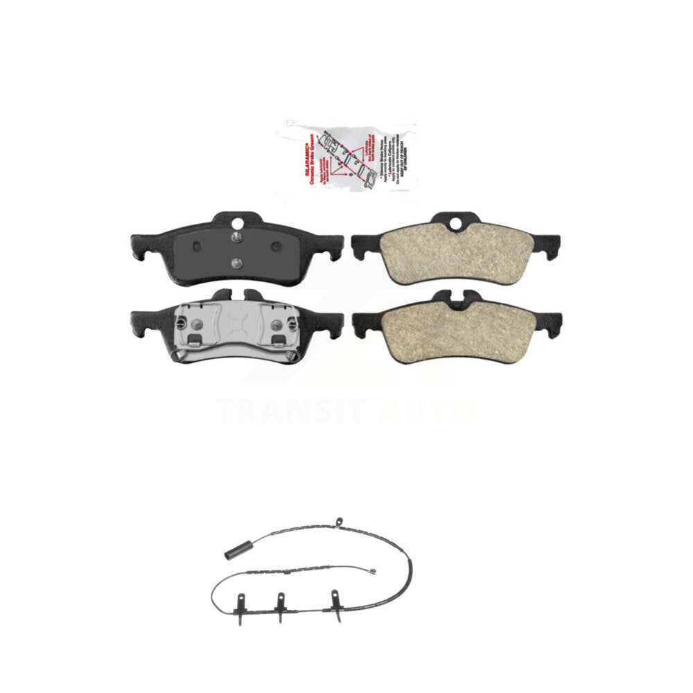 Rear Ceramic Disc Brake Pads And Wear Sensors Kit For Mini Cooper KNW-100859