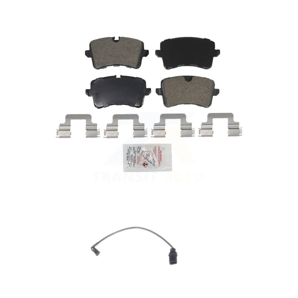 Rear Ceramic Brake Pad Wear Sensor Kit For Audi Porsche Macan A6 Quattro A7 RS5 S6 RS7 S7 KNW-100862