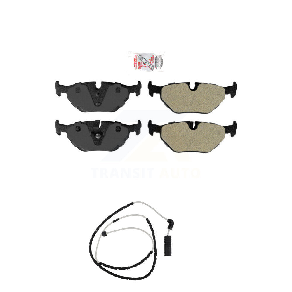 Rear Ceramic Disc Brake Pads And Wear Sensors Kit For BMW Z4 KNW-100868