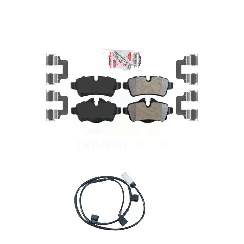 Rear Ceramic Disc Brake Pads And Wear Sensors Kit For Mini Cooper 1.6L KNW-100870