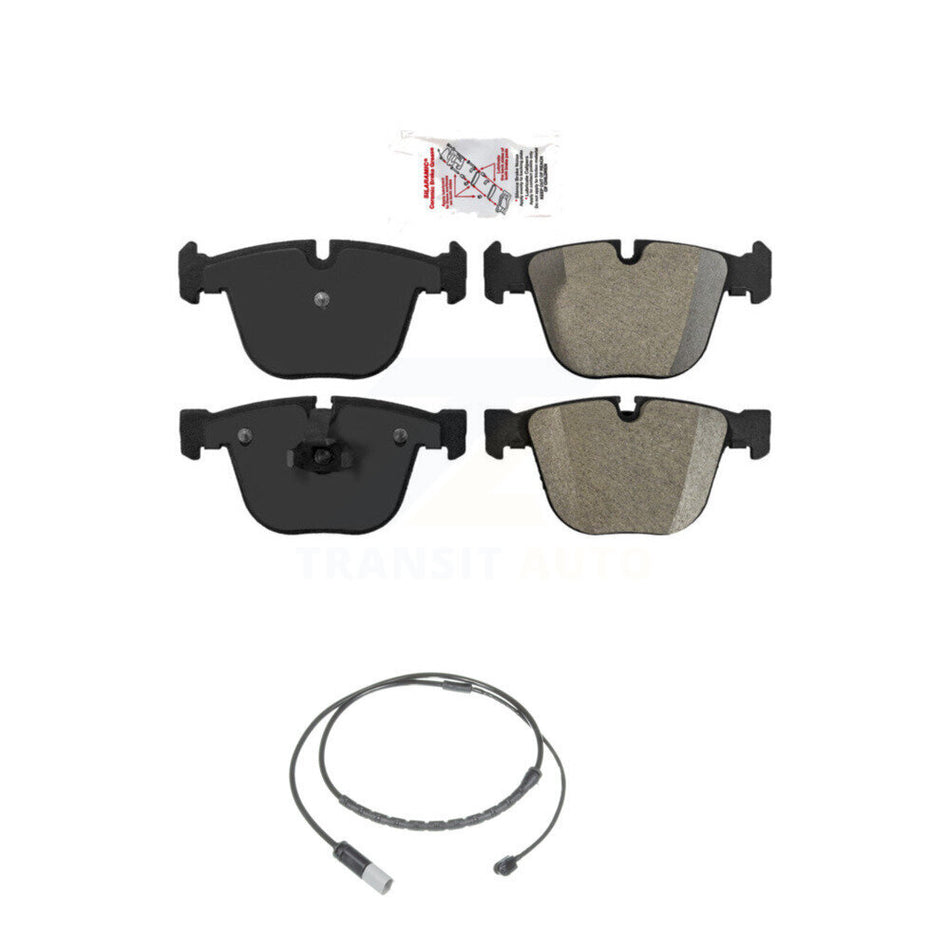 Rear Ceramic Disc Brake Pads And Wear Sensors Kit For BMW X5 X6 KNW-100931