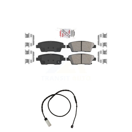 Rear Ceramic Disc Brake Pads And Wear Sensors Kit For Mini Cooper Countryman Paceman KNW-100978