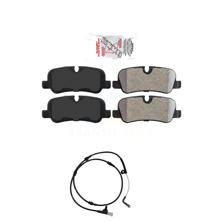 Rear Ceramic Disc Brake Pads And Wear Sensors Kit For Land Rover Range Sport LR4 LR3 KNW-100980