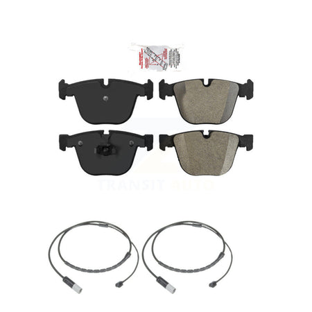 Rear Ceramic Disc Brake Pads And Wear Sensors Kit For BMW X5 X6 KNW-101034