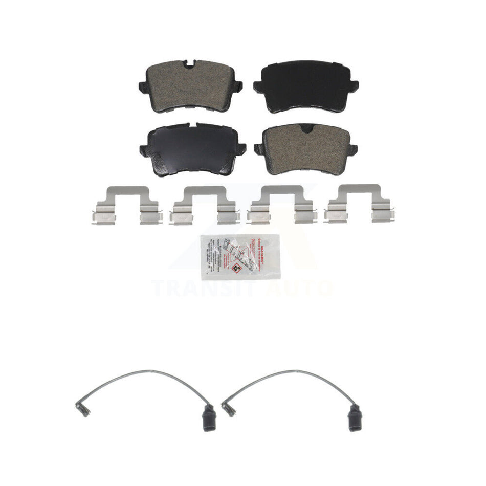 Rear Ceramic Brake Pad Wear Sensor Kit For Audi Porsche Macan A6 Quattro A7 RS5 S6 RS7 S7 KNW-101056