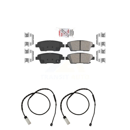 Rear Ceramic Disc Brake Pads And Wear Sensors Kit For Mini Cooper Countryman Paceman KNW-101086