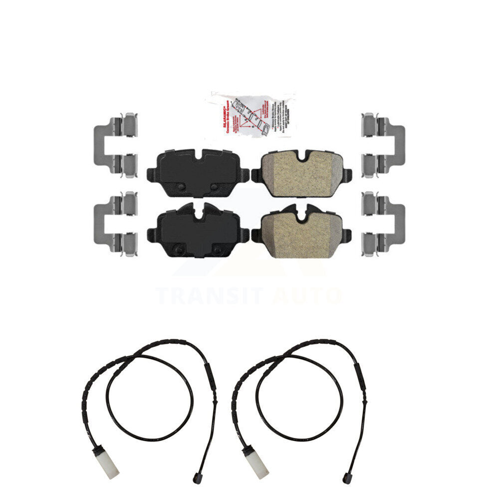Rear Ceramic Disc Brake Pads And Wear Sensors Kit For Mini Cooper Countryman Paceman KNW-101087