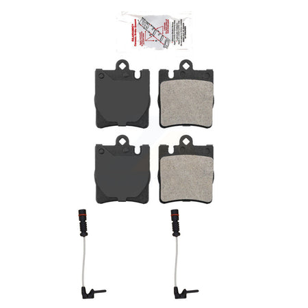 Rear Ceramic Disc Brake Pads And Wear Sensors Kit For Mercedes-Benz E320 CLK320 E430 KNW-101105
