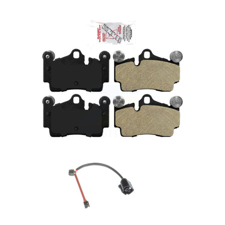 Rear Ceramic Brake Pad And Wear Sensor Kit For Audi Q7 Porsche Cayenne Volkswagen Touareg KNW-101369